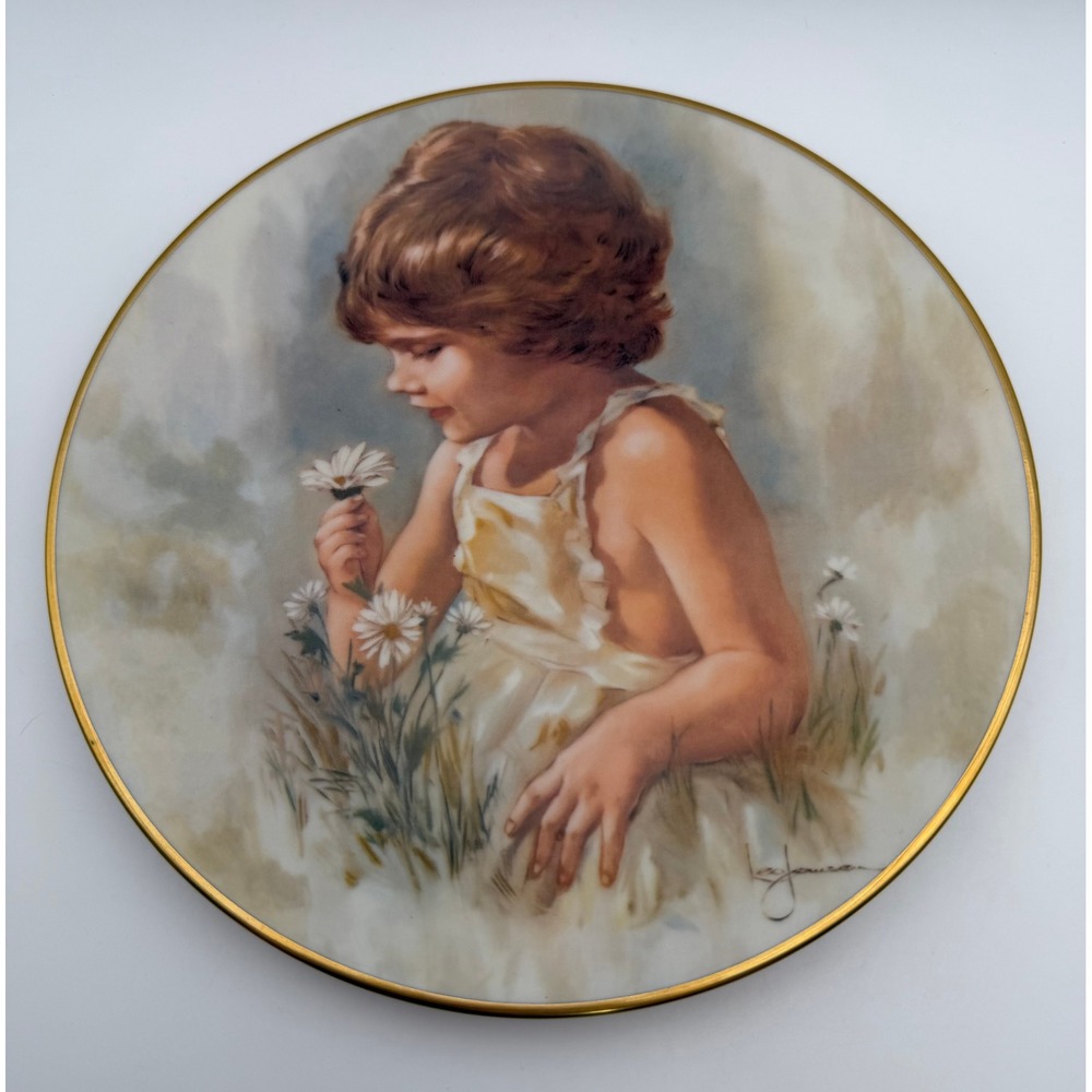 Gorham Leo Jansen Future Florist Collector Plate Leaders of Tomorrow 1982 T054